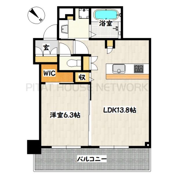 不動産の間取図